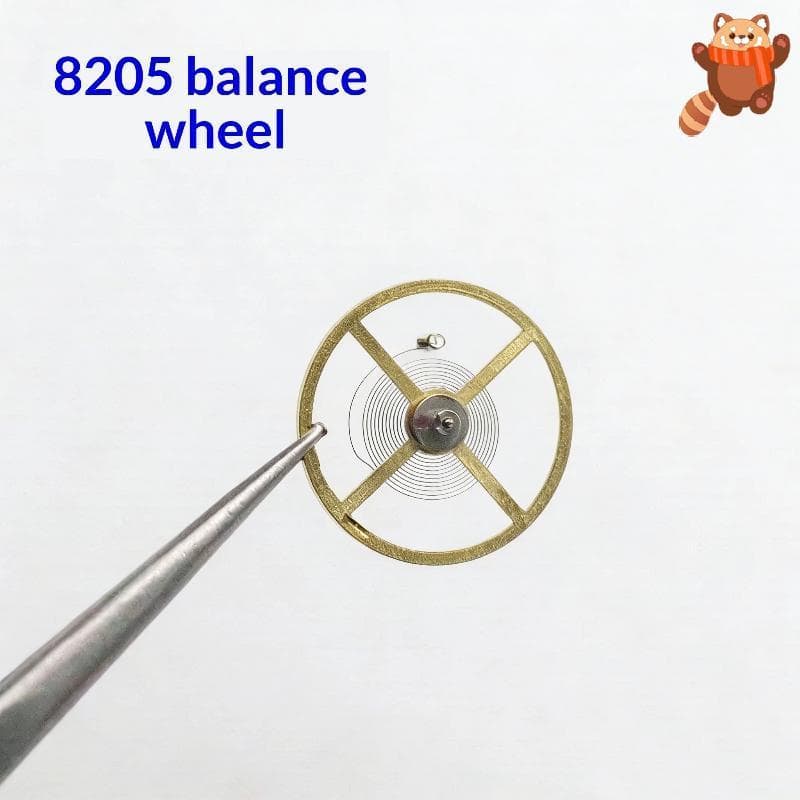 [AP] 1 Unidade De Mola De Cabelo De Roda De Equilíbrio De Relógio Para Movimento 8215/8205/8200 TH