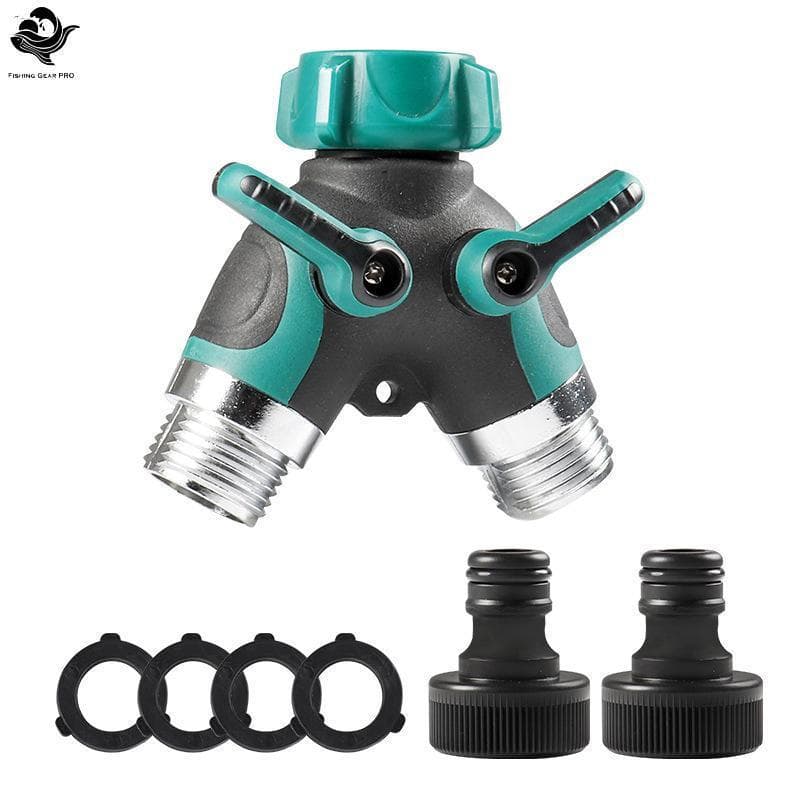 PFG 1Pc De Alta Qualidade Ue Eua 3/4 Polegada 2 Vias Divisor De Mangueira De Jardim Torneira Tipo Y Conector De Rega Dis