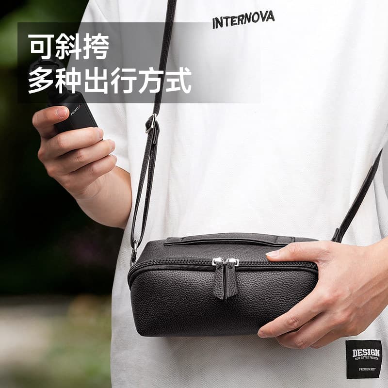 Adequado para DJ DJ Osmo Pocket3 Bolsa de armazenamento Capa protetora Pocket3 Caixa de armazenamento Proteção Outing Ba