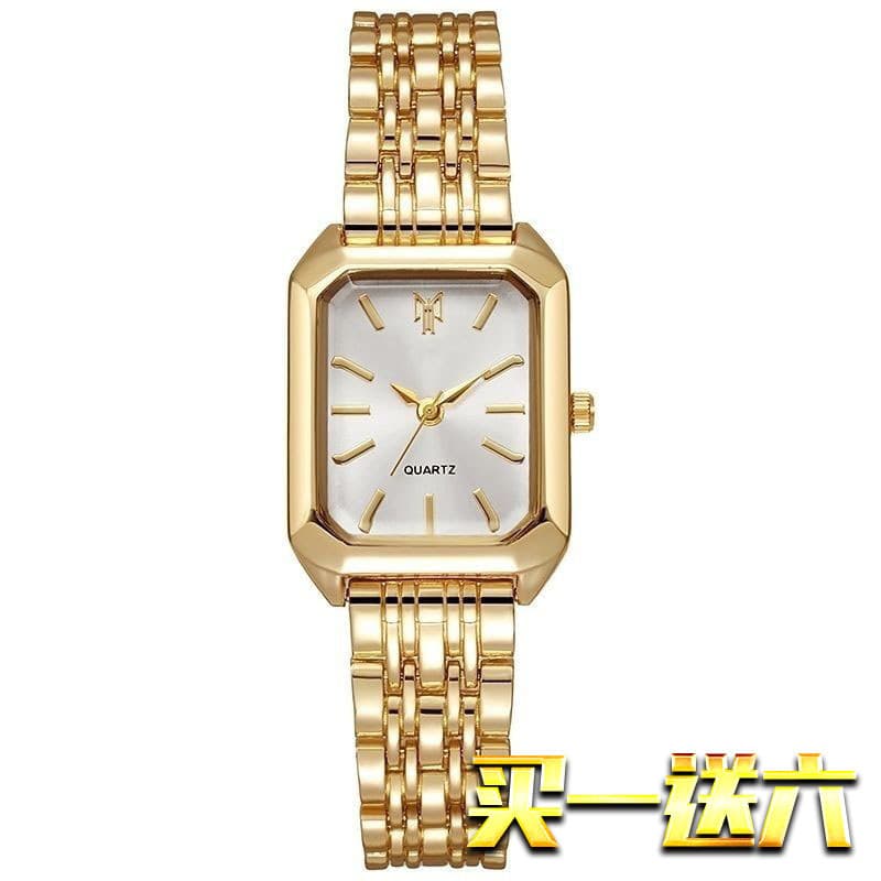 relogio feminino luxo relogio feminino Relógio feminino nicho luz luxo High-End ins estilo banda de aço moda simples ele