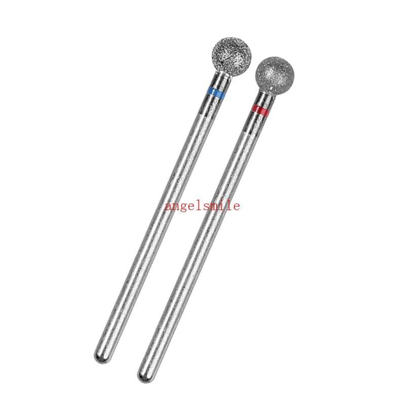 2 Peças 5mm Esfera Brocas Para Unhas Acessórios Arte Detalhamento Aplicação Profissional E Faça Você Mesmo
