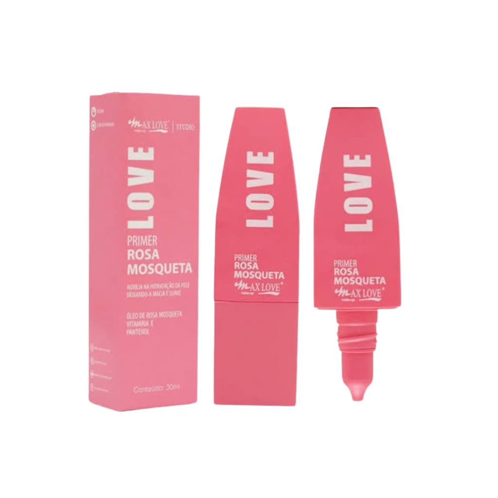 PRIMER ROSA MOSQUETA MAX LOVE KIT C/06 UNIDADES COD.1873
