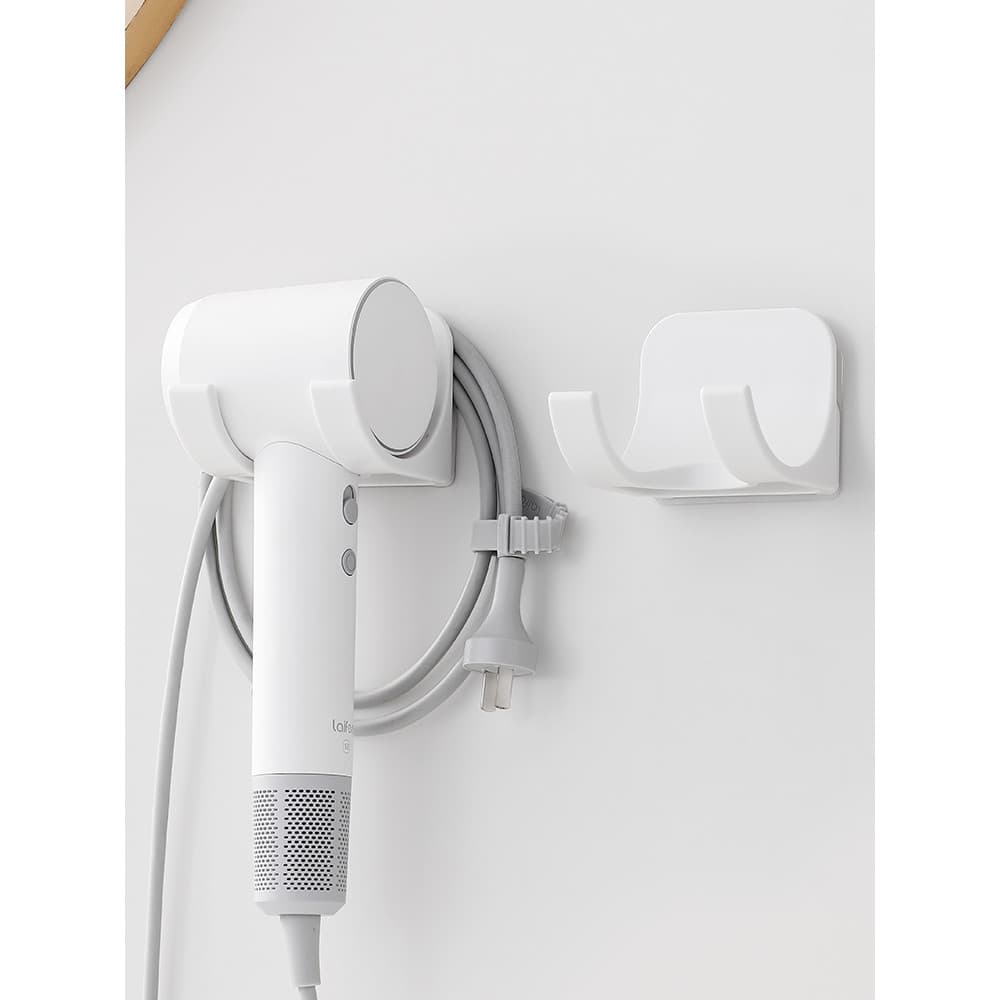 Rack de armazenamento para secador de cabelo, sem perfuração, totalmente compatível, suporte para secador de cabelo, rac