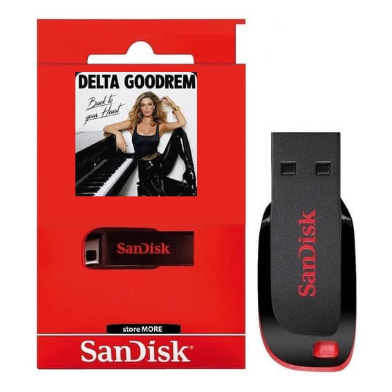 Pen Driive Automotivo Delta Goodrem