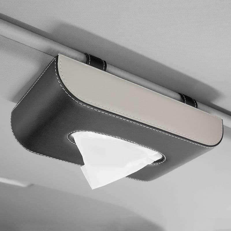 Papel higiênico para carro, protetor solar, acessórios para carro