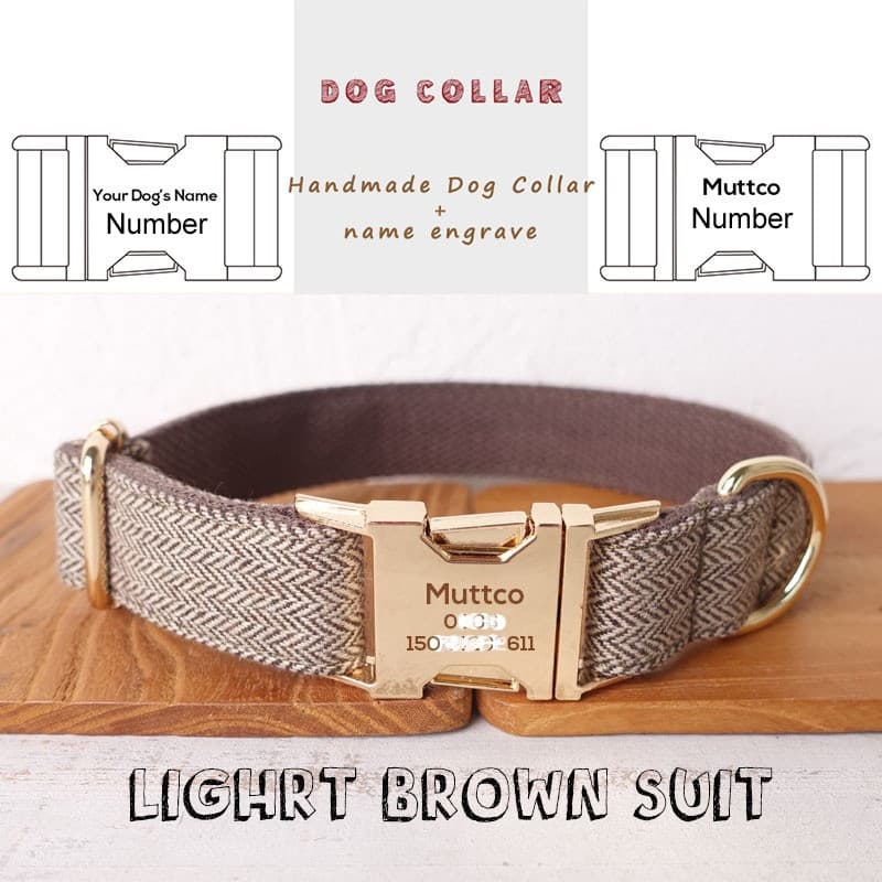 Coleira para cães, coleira ajustável para animais de estimação de porte médio e grande, medalhão anti-perda para cães co