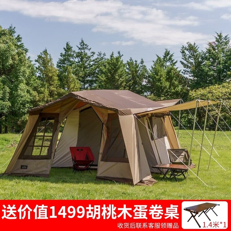 Japão OGAWA OGAWA Industrial Master Cabin Proprietário Lodge Type78R Casa Tipo Tenda Barraca de Acampamento Familiar