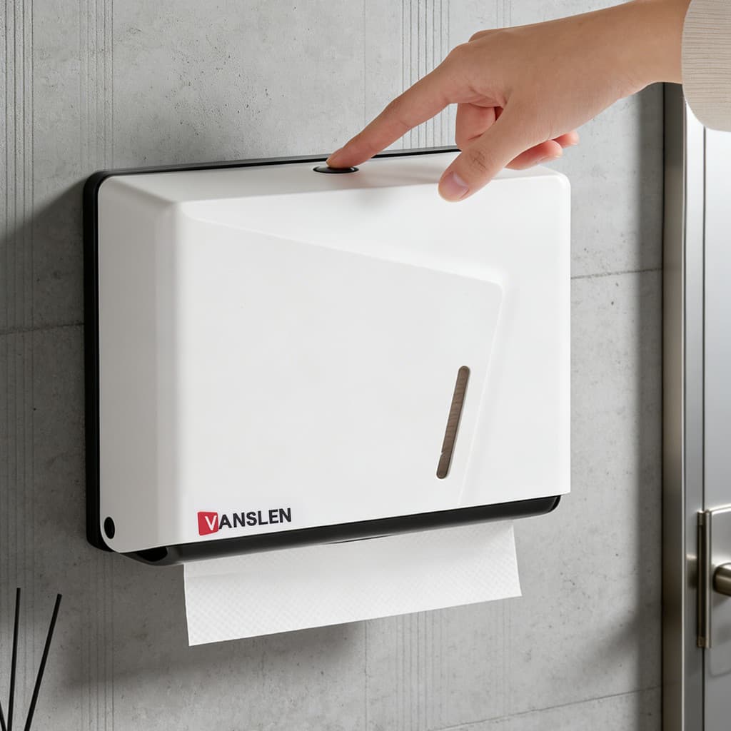 Caixa de toalha de papel higiênico sem perfuração cozinha doméstica à prova dwaterproof água fixado na parede Hotel toal