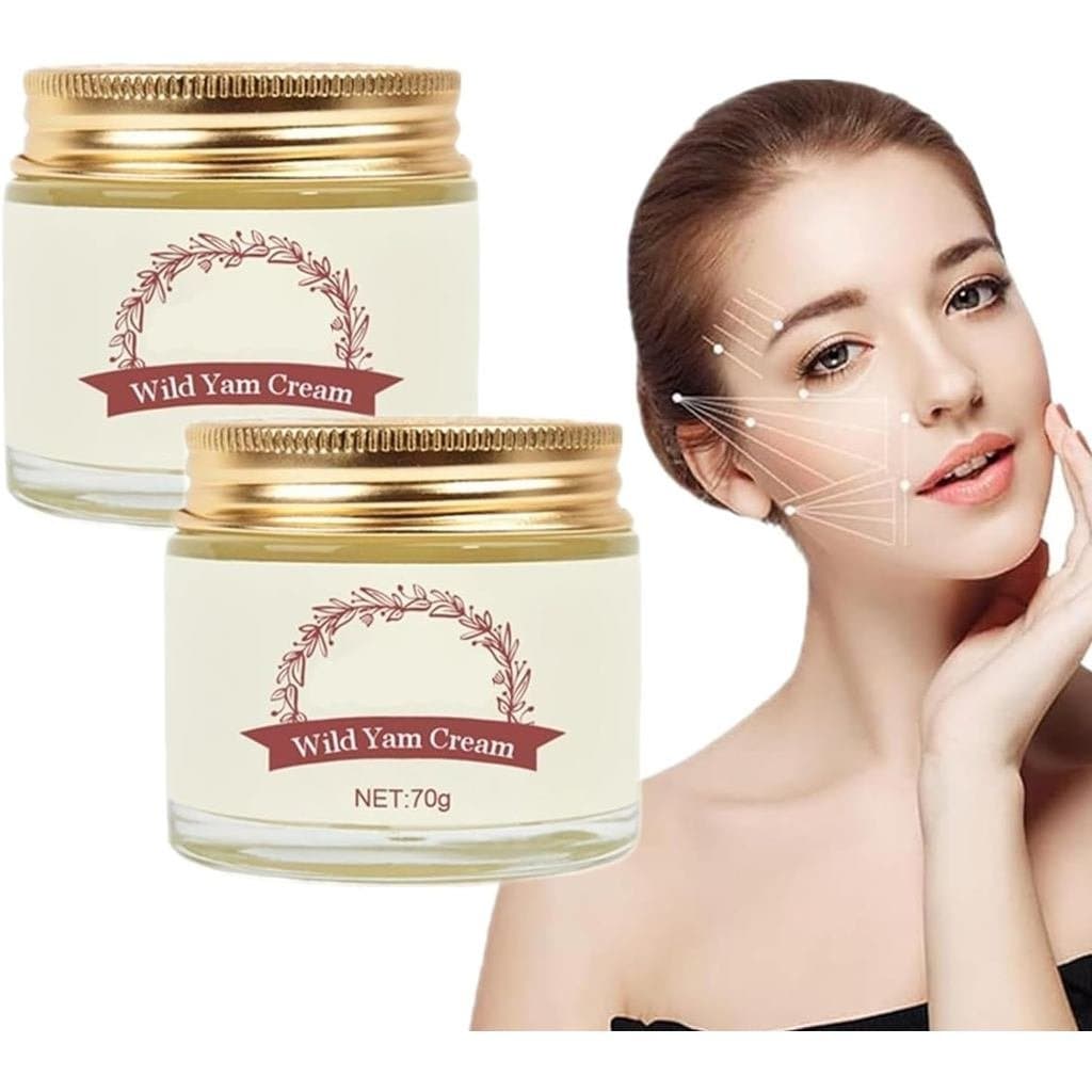 Creme de Inhame Selvagem da Anna, Barbara O'Neill, Creme de Inhame Selvagem para Equilíbrio Hormonal, Creme de Inhame Se