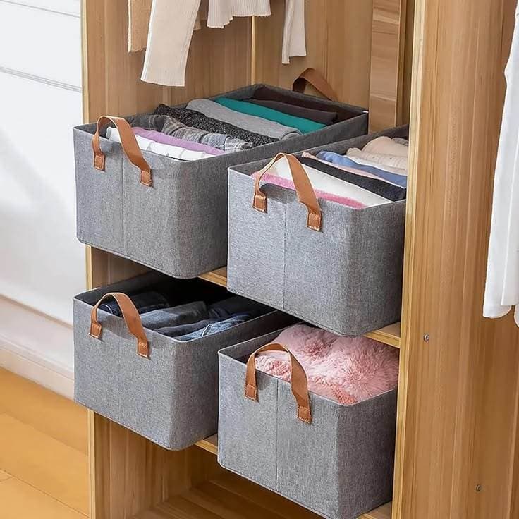 kit Caixa Organizadora,caixa Dobrável,caixa Multiuso,caixa Resistente,caixa para Closet,Banheiro,Escritório,Quarto,caixa