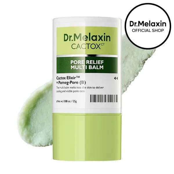 [Dr.MelaxinOfficial]CACTOXPORERELIEFMULTIBALMcomCactoRefrescanteReduzInchaço eReduzPores paraCuidadoVisível dosPores eRe