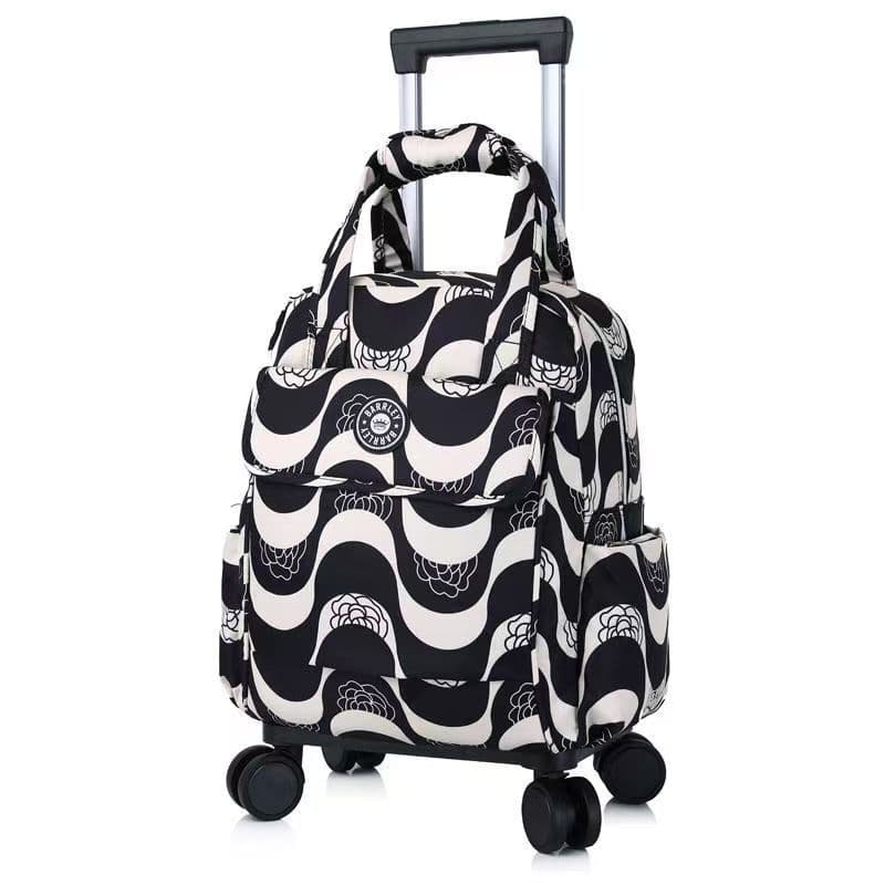 Carrinho de embarque de curta distância, bolsa de viagem dobrável Universal para carrinho de roda, bolsa de bagagem port