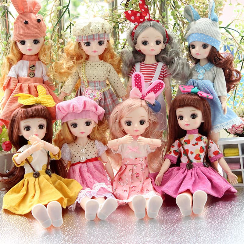 [Venda quente] Estoque pronto cm Fantasy Bar Exchange Doll Joint Girl Toy Presente de Natal [Envio rápido]