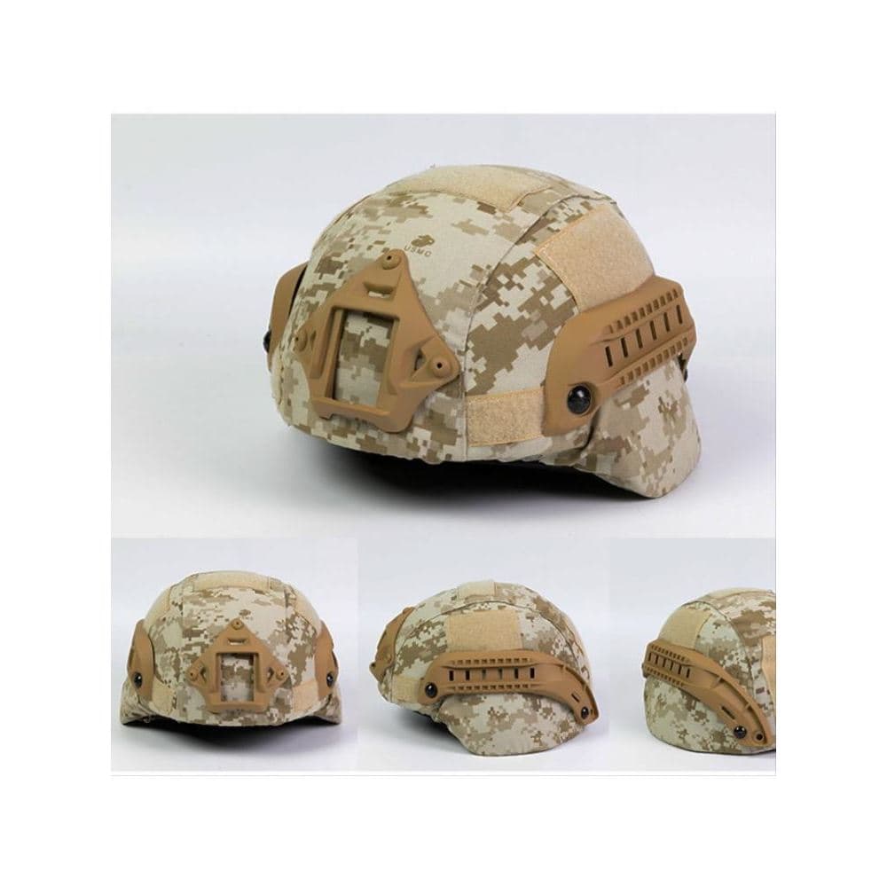 Novo produto MICH2000 versão móvel camuflagem capacete capa Mickey tático capacete camuflagem pano campo noite escura fa