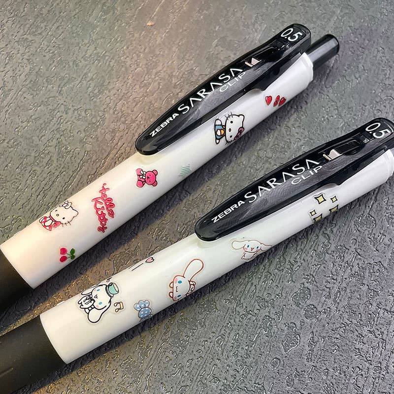 Japão japão zebra zebra canela cão edição limitada JJ15 Gel caneta preta 0.5 ins vento cem pólos de secagem rápida