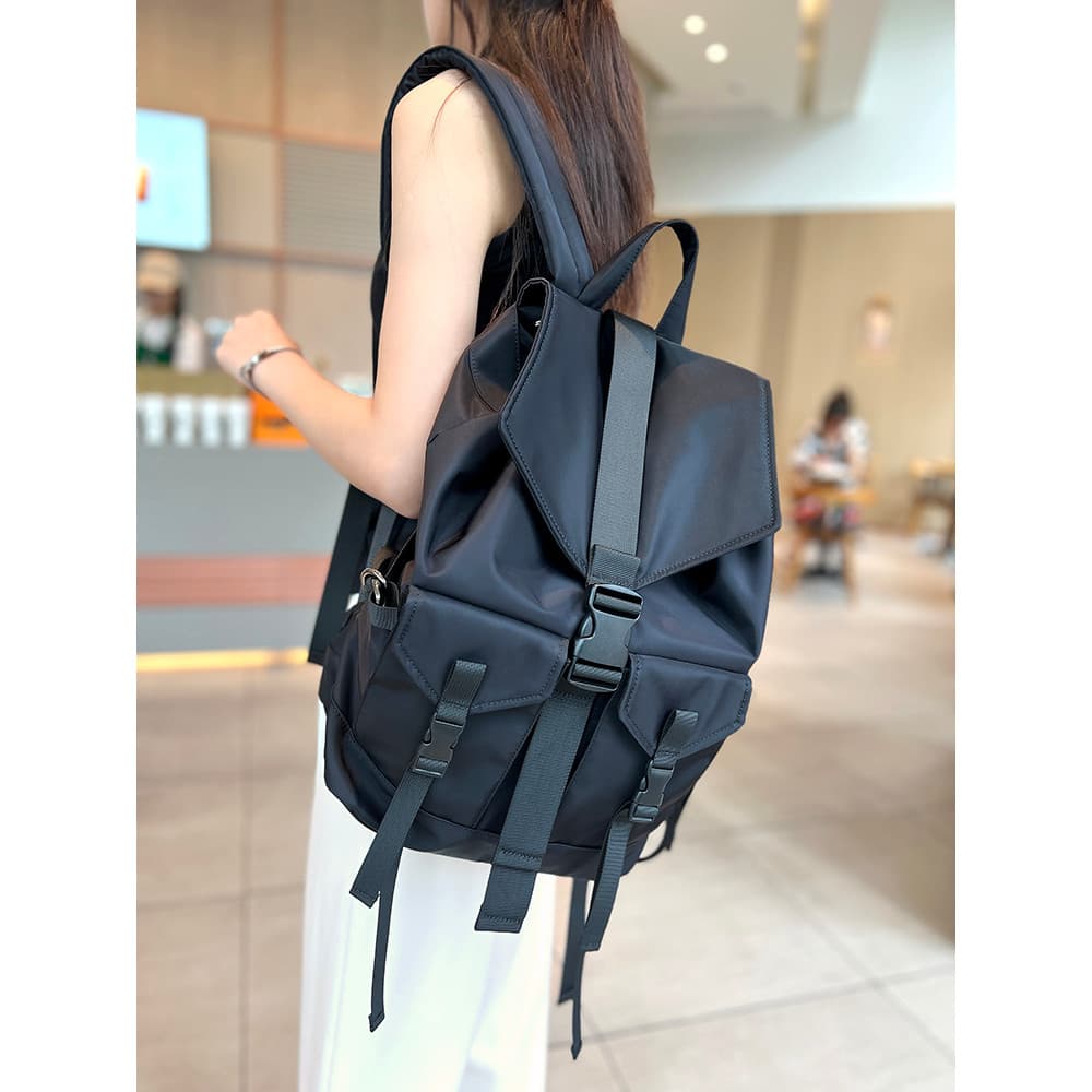 Liu Yifei mesmo estilo Oxford pano mochila feminina novo estilo grande capacidade leve viagem montanhismo mochila Commut