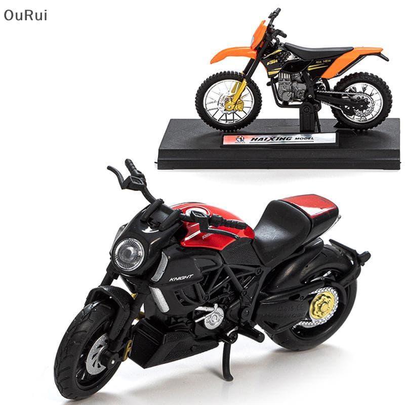 [B & C] 1 : 18 Liga Modelo De Motocicleta Simulação Acessórios Deslizante Brinquedos Infantis Veículos De Brinquedo Fund