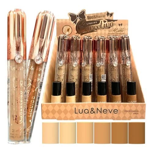 Corretivo Liquido Matte Diamante Lua E Neve Cor 1