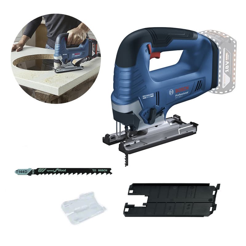 Serra Tico-tico Bosch Gst 185-li Profissional Sem bateria e sem carregador Marcenaria