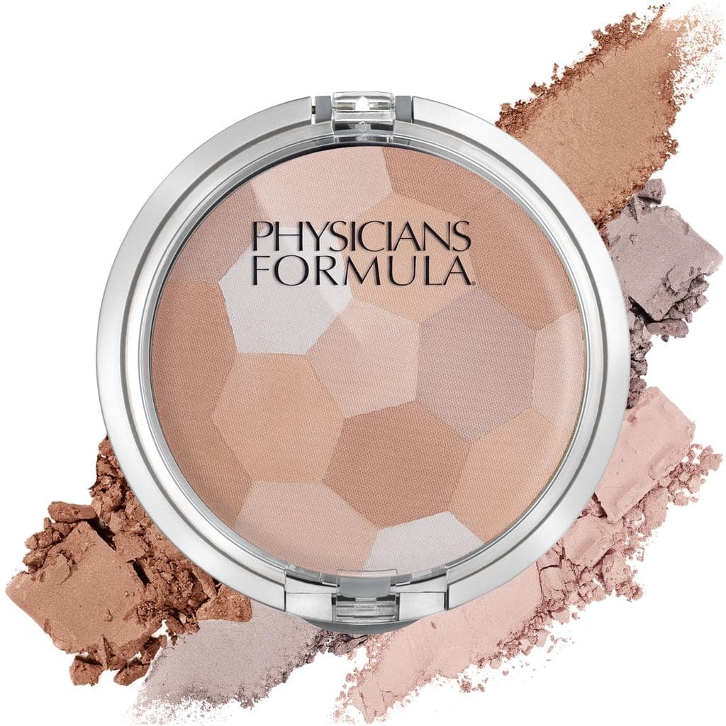 Physicians Formula Palette de Pó Fixador Multicolorido, Pó Compacto de Acabamento Translúcido, Cobertura Natural, Testad