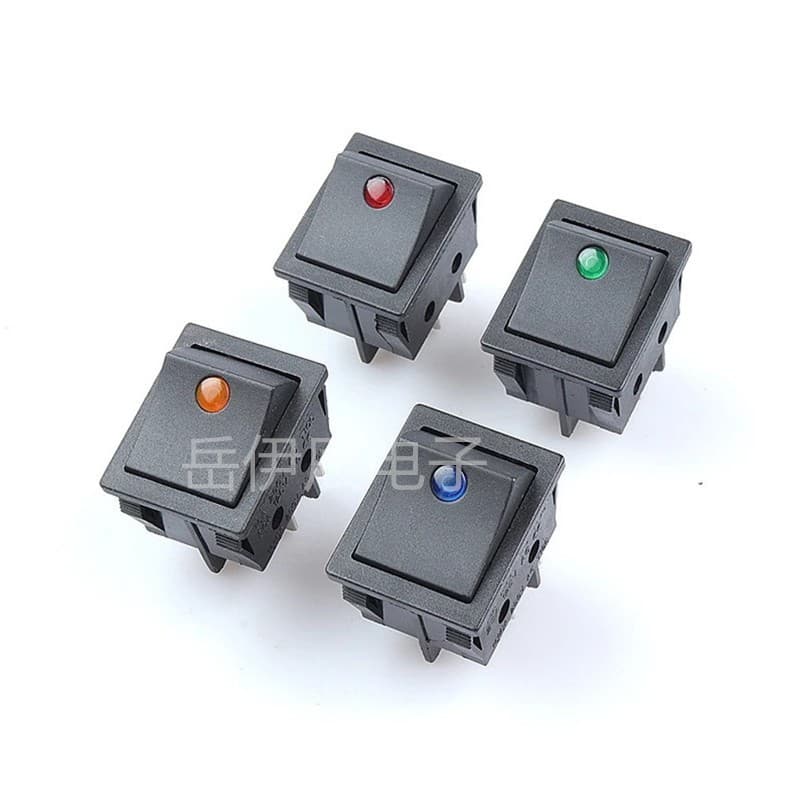 10PCS 12V Interruptor De Barco KCD4/3/1 Com Olho De Gato-Alternância Marinho
