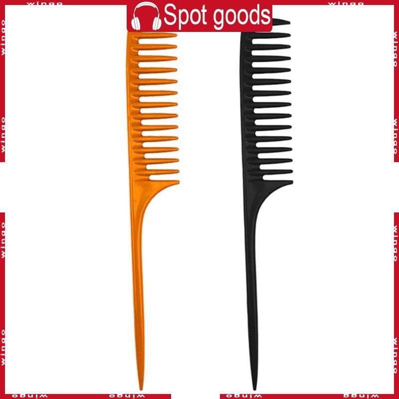 WIN Dente Largo Rato Cauda Pentes Pintail Barbeiro Pente Para Anti Estática Ferramenta Cabeleireiro