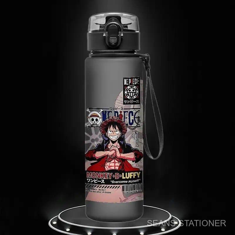 Copo para bebidas esportivas com design do Luffy de One Piece, popular, mantém as bebidas frias, adequado para estudante
