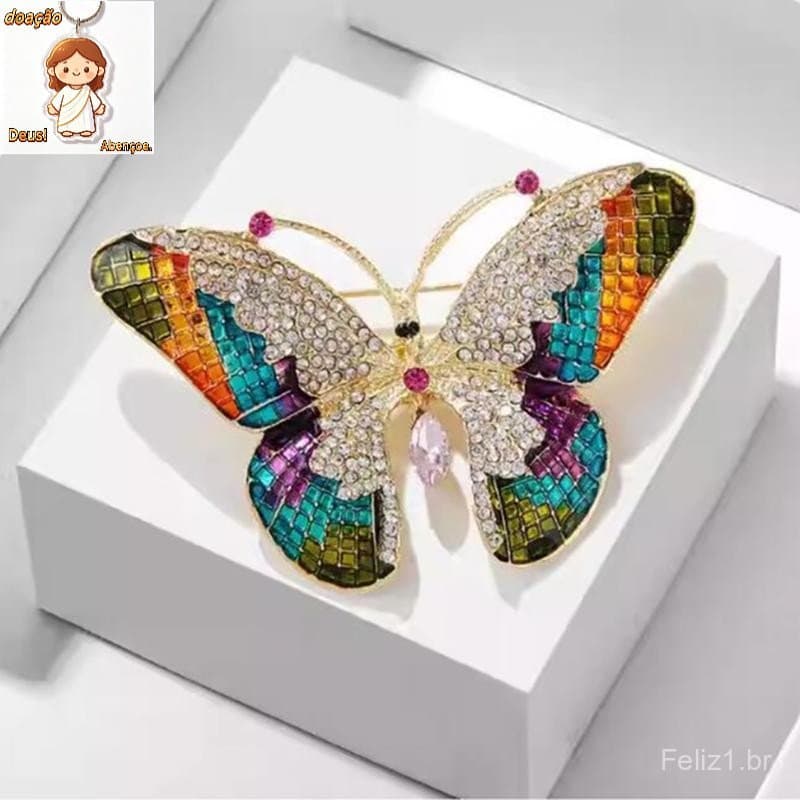 Broches De Moda Para Mulheres Meninas Alfinetes Coloridos Joias Festa De Casamento Acessórios De Roupas Diárias Presente