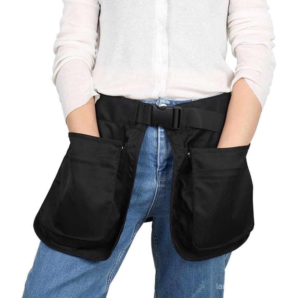 Bolsa para Petiscos para Treinamento de Cães com Bolsos Removíveis e Clipe de Cinto para Uso com as Mãos Livres