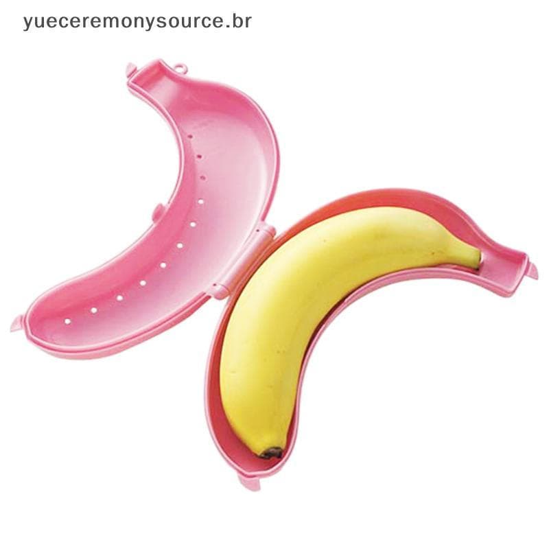 # yuece Caixa Protetora De Banana Fofa , Recipiente Para Viagem , Almoço Ao Ar Livre , De Armazenamento De Frutas ,