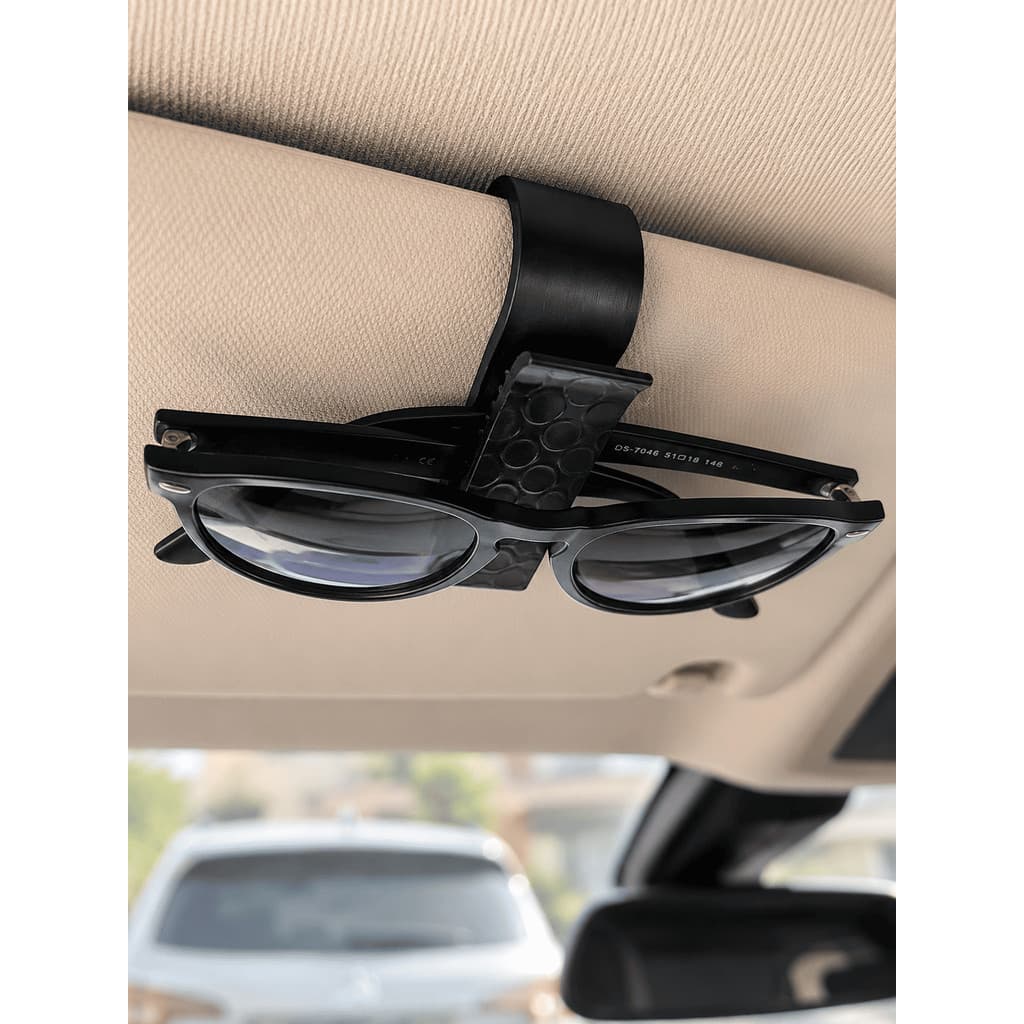 Suporte de Óculos de Sol Para Carro Clip Para Documentos Carro Viseira Veicular Universal