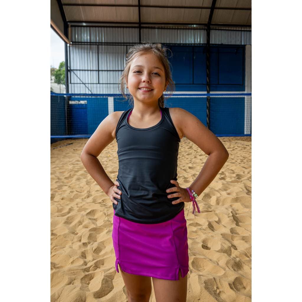 Regata Nadador Infantil Juvenil Poliamida Com Proteção Uv+