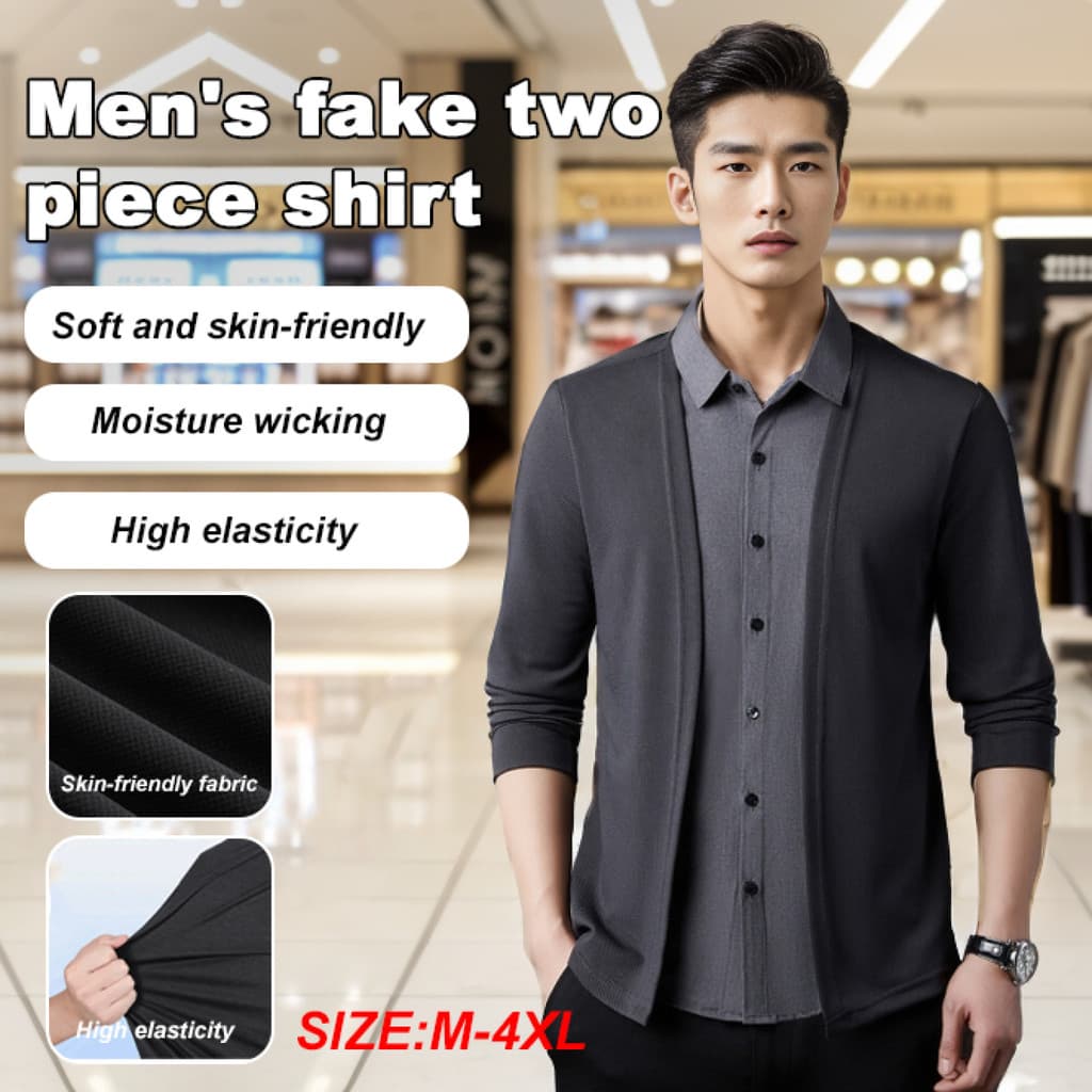 [Para Primavera e Outono] Suéter Masculino Cardigan Leve Estilo Casual Para Uso Diário