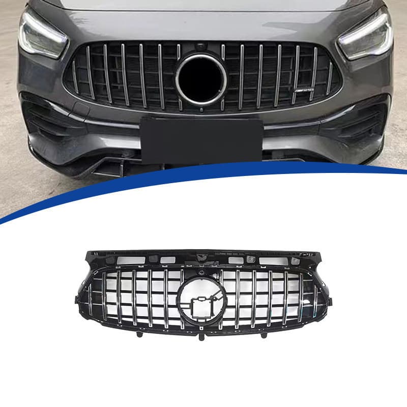 Adequado para 2020-2023 GLA H247 versão esportiva modificado GT Vertical claus grade grade de entrada de ar fábrica pron