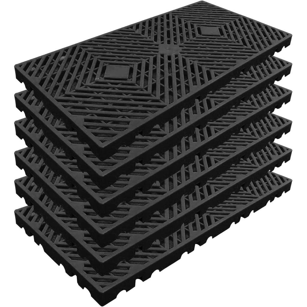 Paletes de Plástico, Paletes de Chão Leves, Impermeáveis e à Prova de Umidade, Base de Armazenamento com Ventilação em G