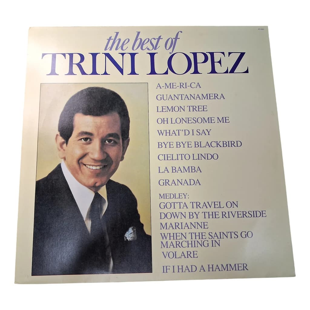 Lp - Trini Lopez - The Best Of - Impecável