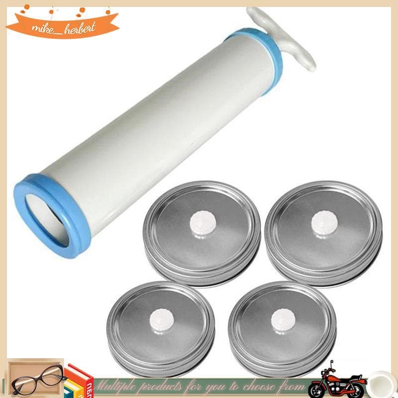 Conjunto De Tampa De Vácuo Para Jarra De Alimentos , Cabeça De Bomba Selador De Portátil , Acessórios Seladores A