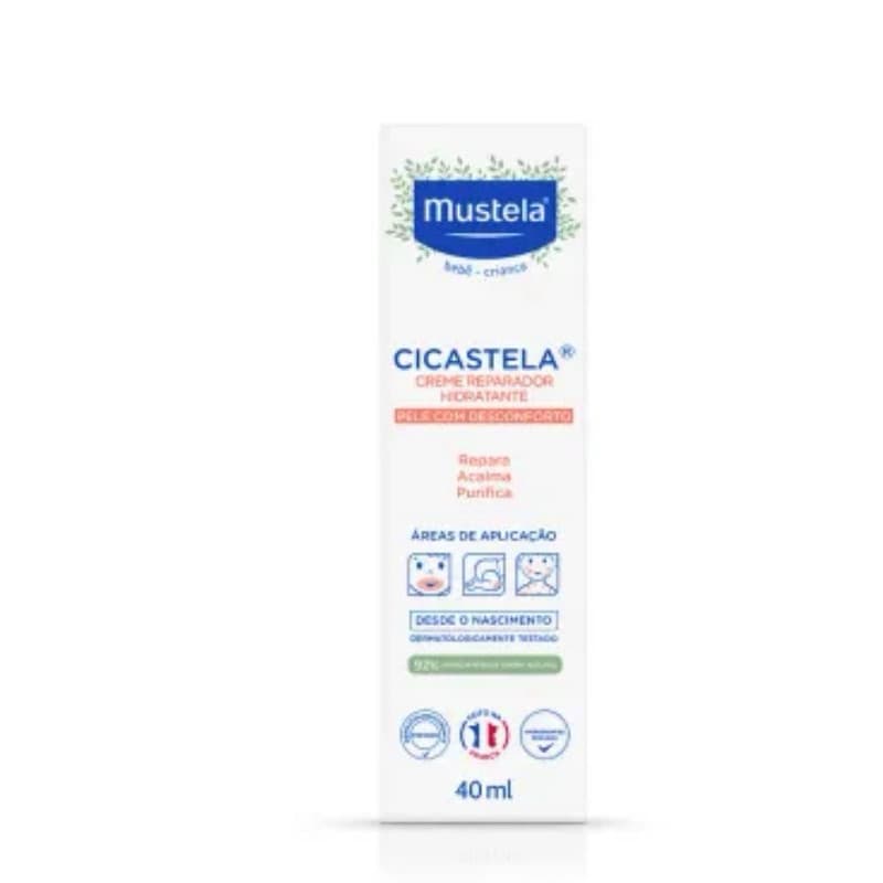 Creme Reparador Mustela Cicastela Hidratante 40ml