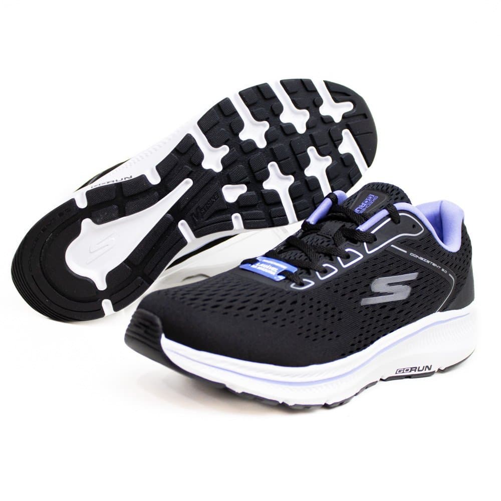 Tênis Skechers Go Run Consistent 2 Mile Marker Feminino Esportivo para Corrida e Caminhada