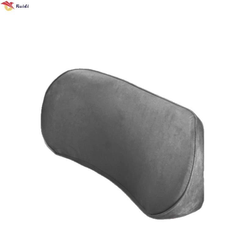 Almofada Lombar De Carro De Espuma De Memória Fina-Suporte De Assento De Cintura Para Protetor De Pescoço De Vértebra Tr