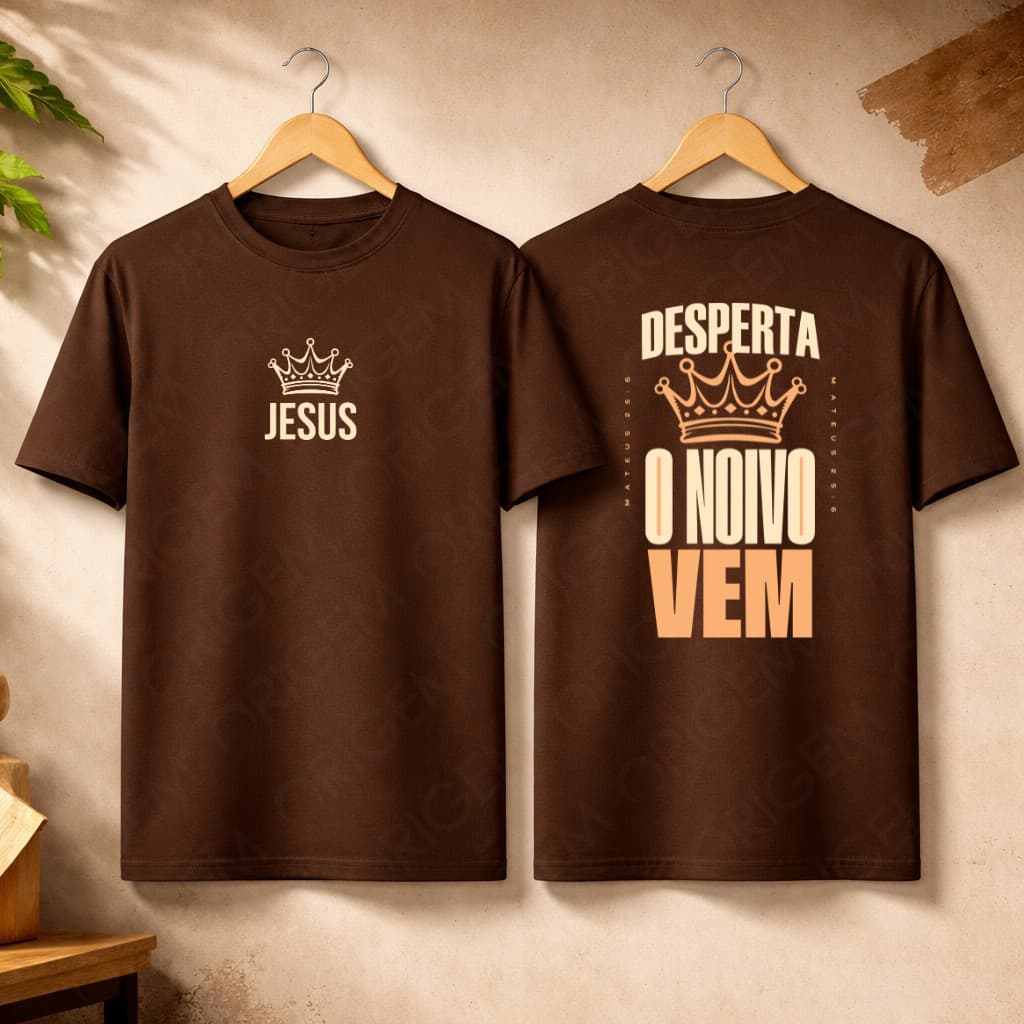 CAMISETA Jesus Versículo João Amor Incondicional Estilo Casual Gola Redonda Manga Curta Estilosa