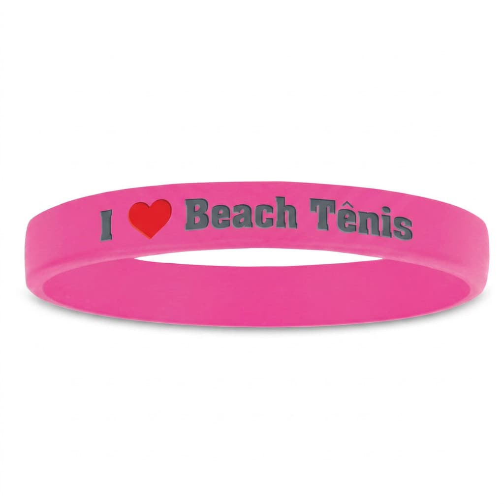 Pulseira de Silicone Premium - By Beach Mania