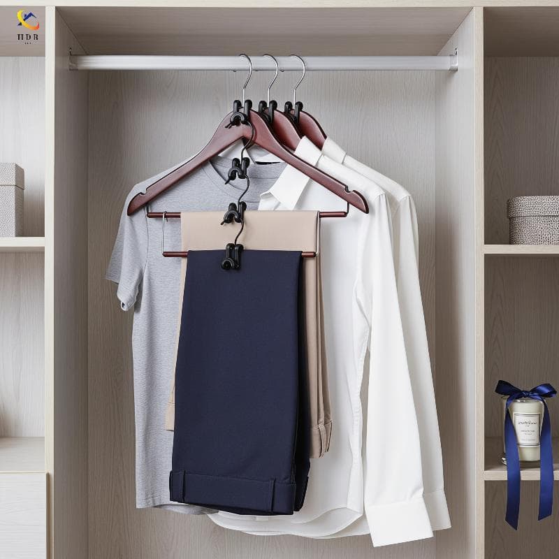 [Hdr] 30 Peças De Cabide Para Roupas Que Economizam Espaço , Ganchos De Conector , Organizador De Plástico PP Armazename