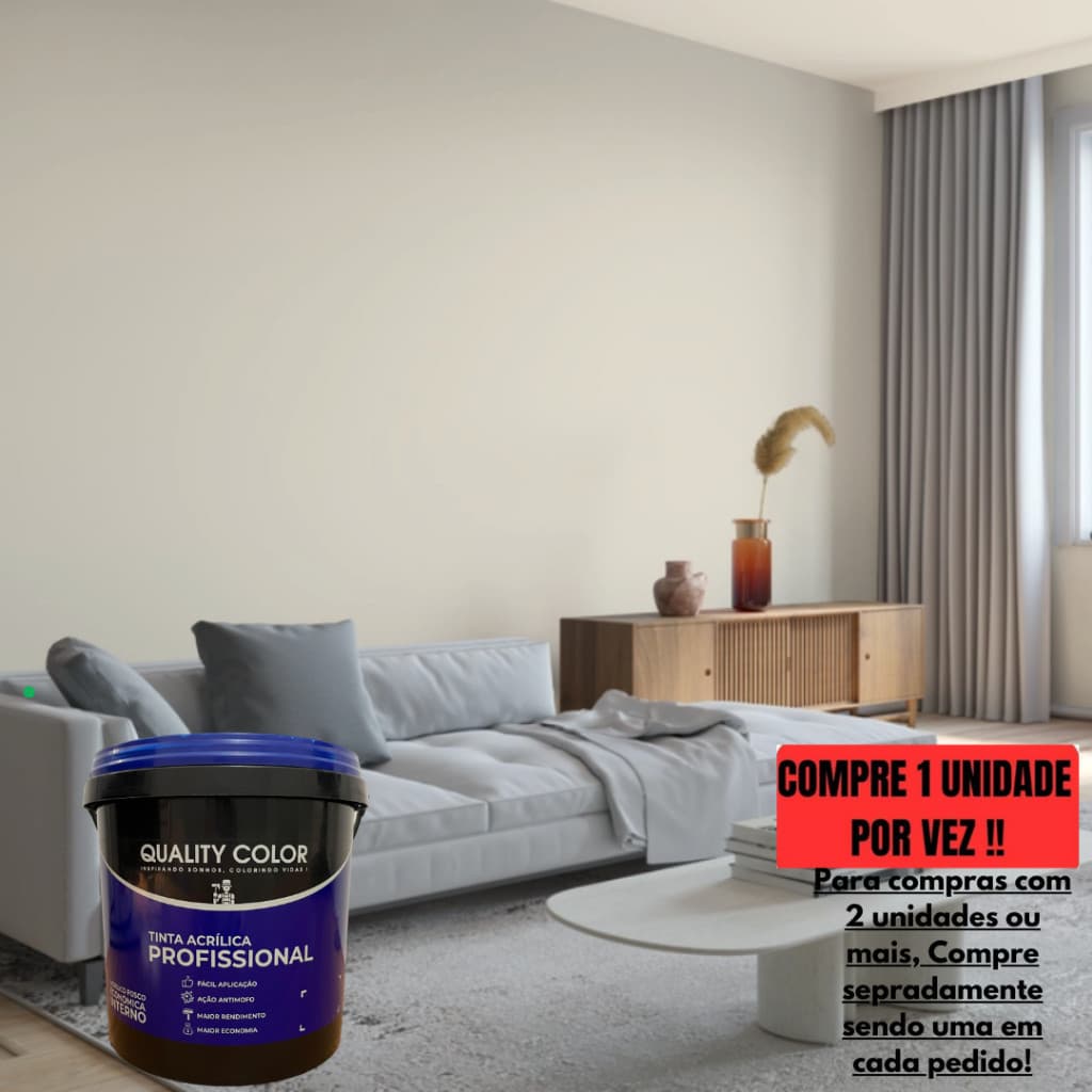 Tinta Interna Algodão Egípcio 16Lts 20KG /  Profissional