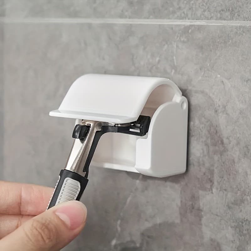 Suporte Para Escova De Dentes Elétrica , Organize Seu Chuveiro Com Cabide Navalha