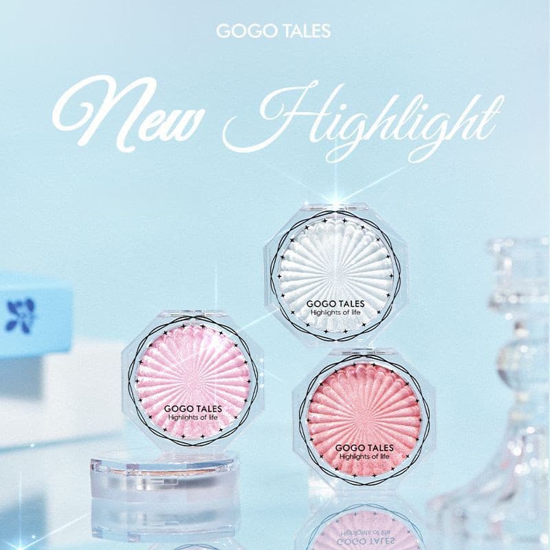 GOGO TALES Creme Iluminador De Purê De Batata De Cor Única , Maquiagem Iluminadora Multiuso Ultrafina E Brilhante , 2 Em