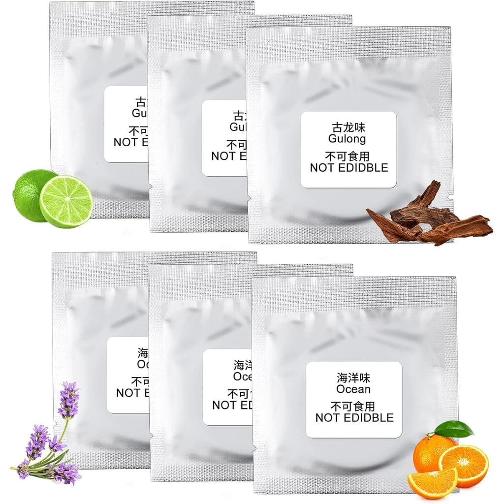 Desodorizador de Ar para Carro + 6 Refis de Desodorizador de Ar + 3 Tabletes de Fragrância Gulong + 3 Tabletes com Aroma
