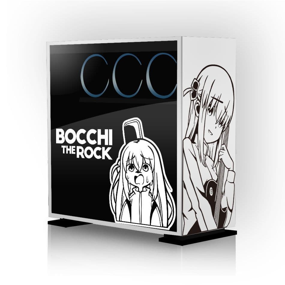 XYLDN728 solonely Rock Anime chassi adesivo Goto Yili bidimensional computador Host decoração adesivo à prova dwaterproo