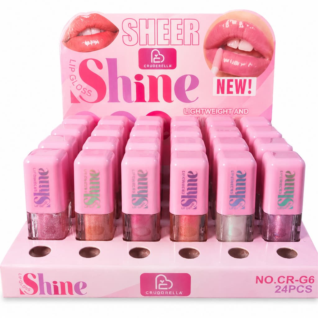 Lip Gloss Shine Criabelle Cores Sortidas
