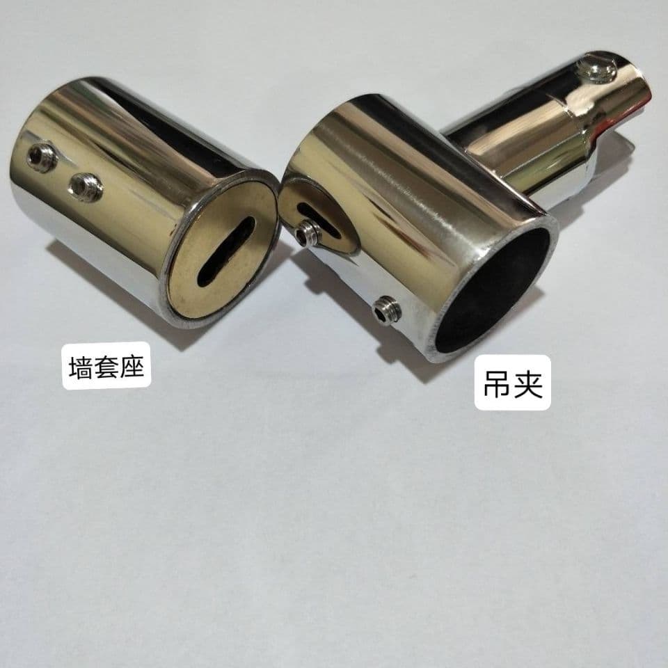 Acessórios para banheiro, suporte de flange em forma de T de aço inoxidável, haste de conexão, suporte para vidro, acess